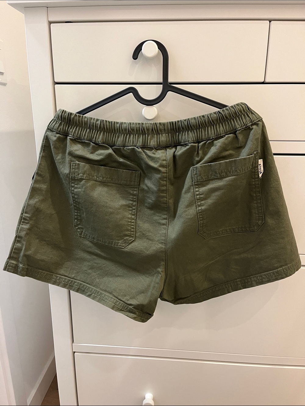 Pact woven twill drawstring short - Picture 4 of 4